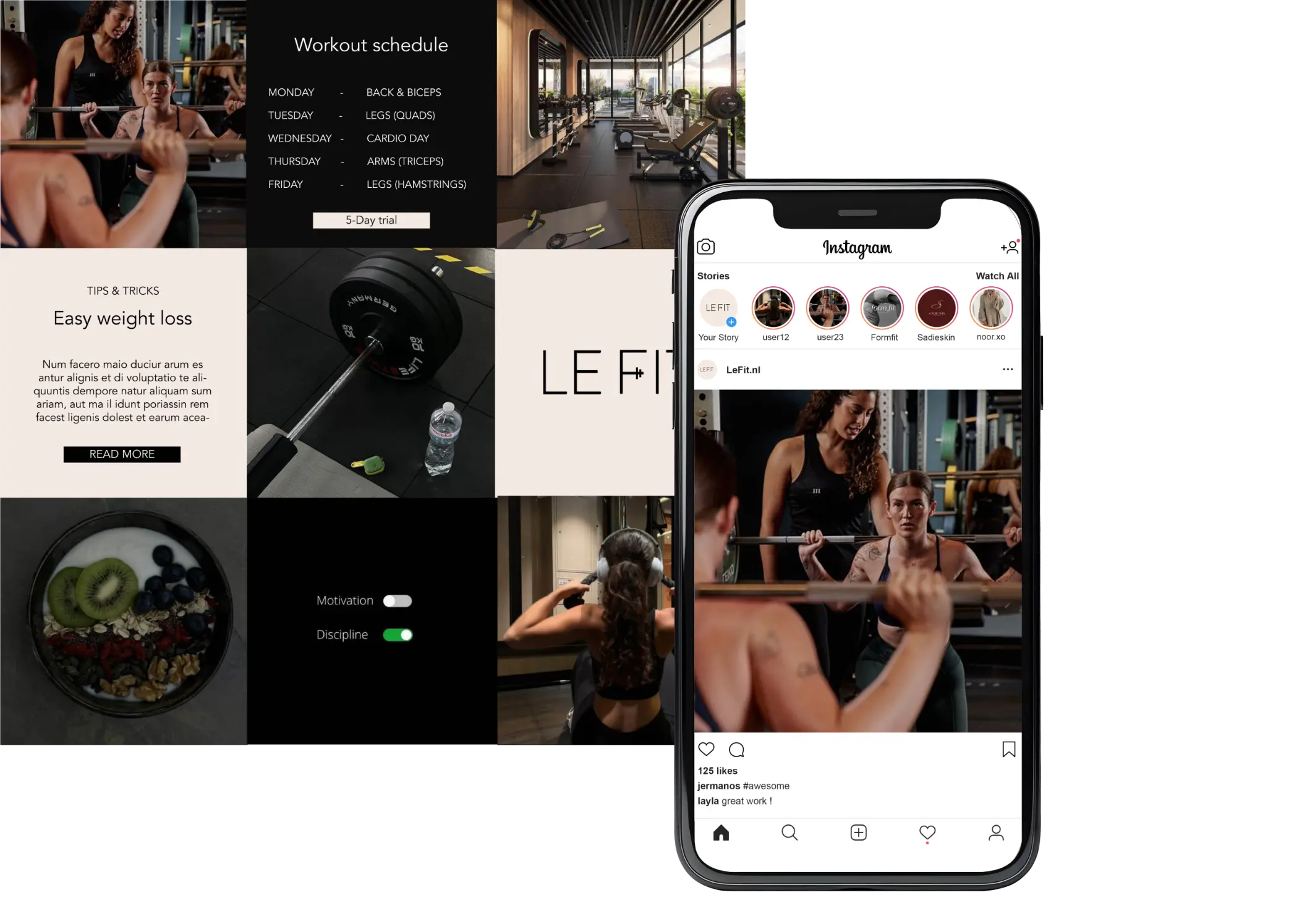 Instagram feed check
